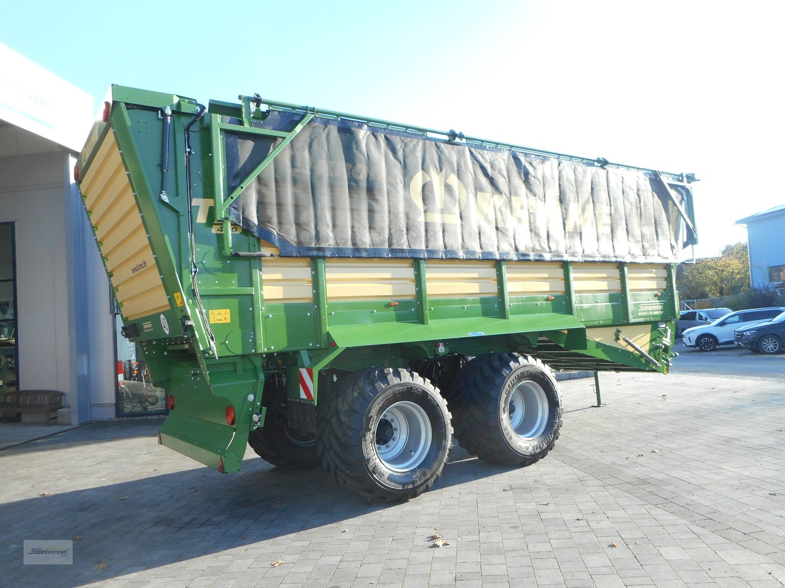 Häcksel Transportwagen van het type Krone TX 460 GL, Gebrauchtmaschine in Wörnitz (Foto 3)