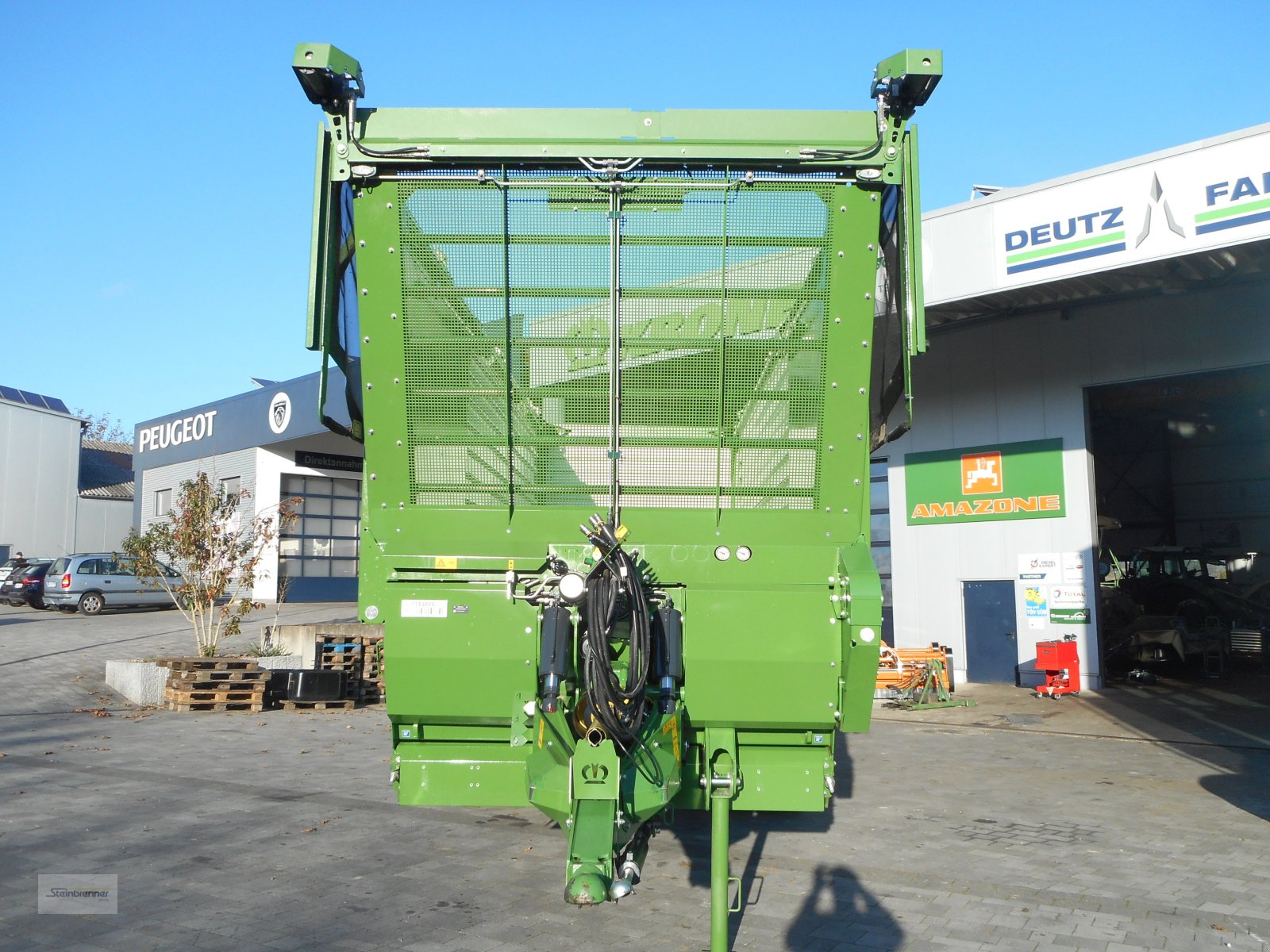 Häcksel Transportwagen Türe ait Krone TX 460 GL, Gebrauchtmaschine içinde Wörnitz (resim 7)