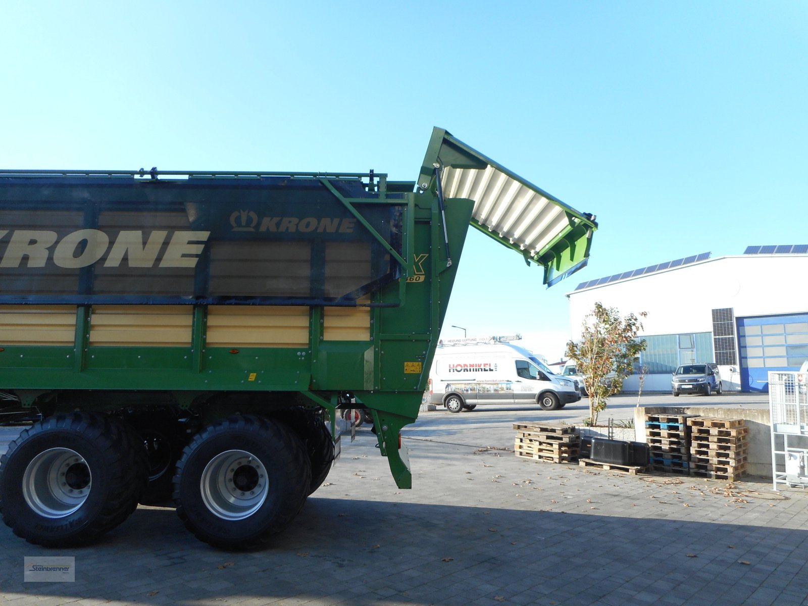 Häcksel Transportwagen del tipo Krone TX 460 GL, Gebrauchtmaschine In Wörnitz (Immagine 13)