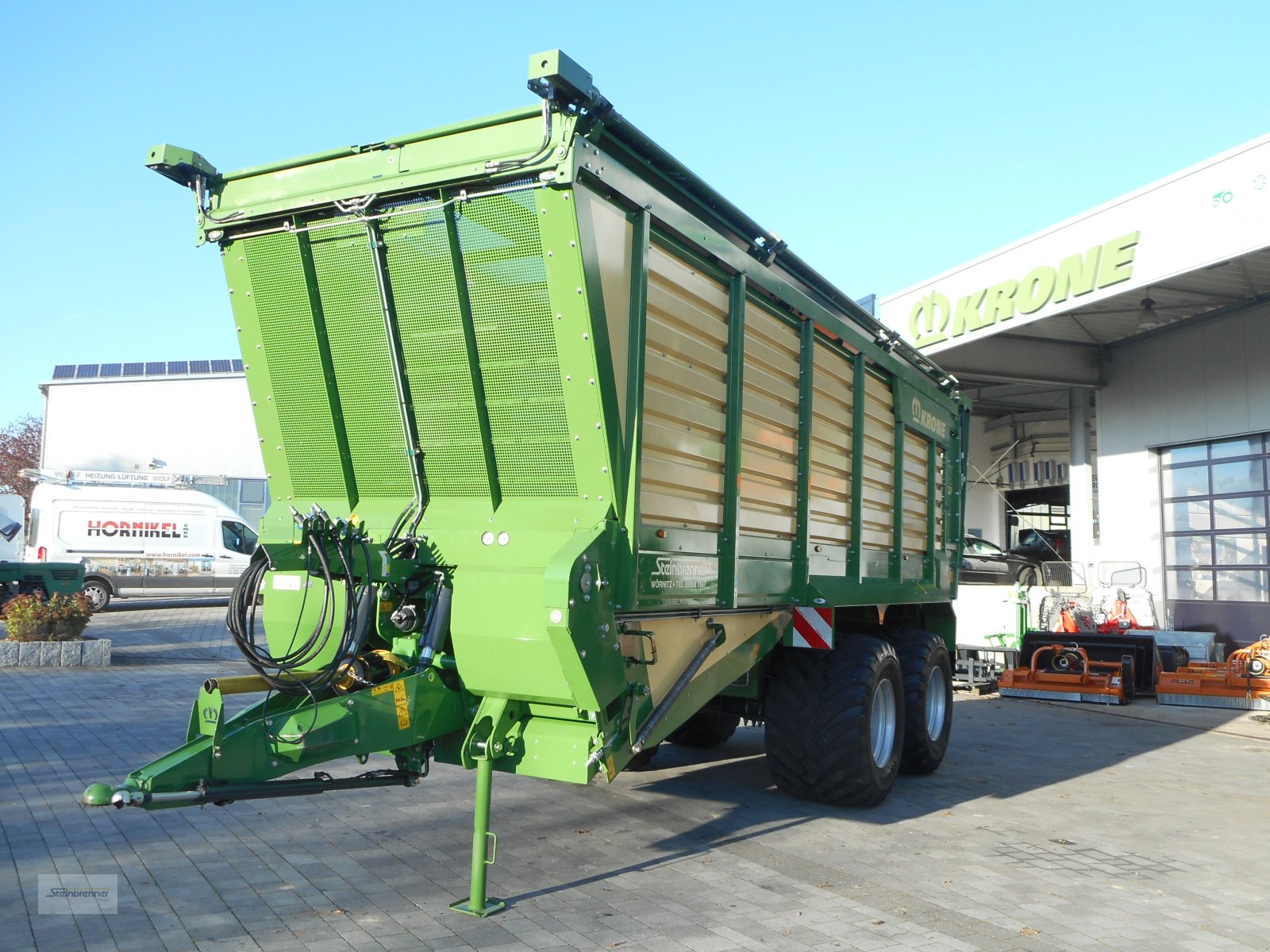 Häcksel Transportwagen tip Krone TX 460 GL, Gebrauchtmaschine in Wörnitz (Poză 18)