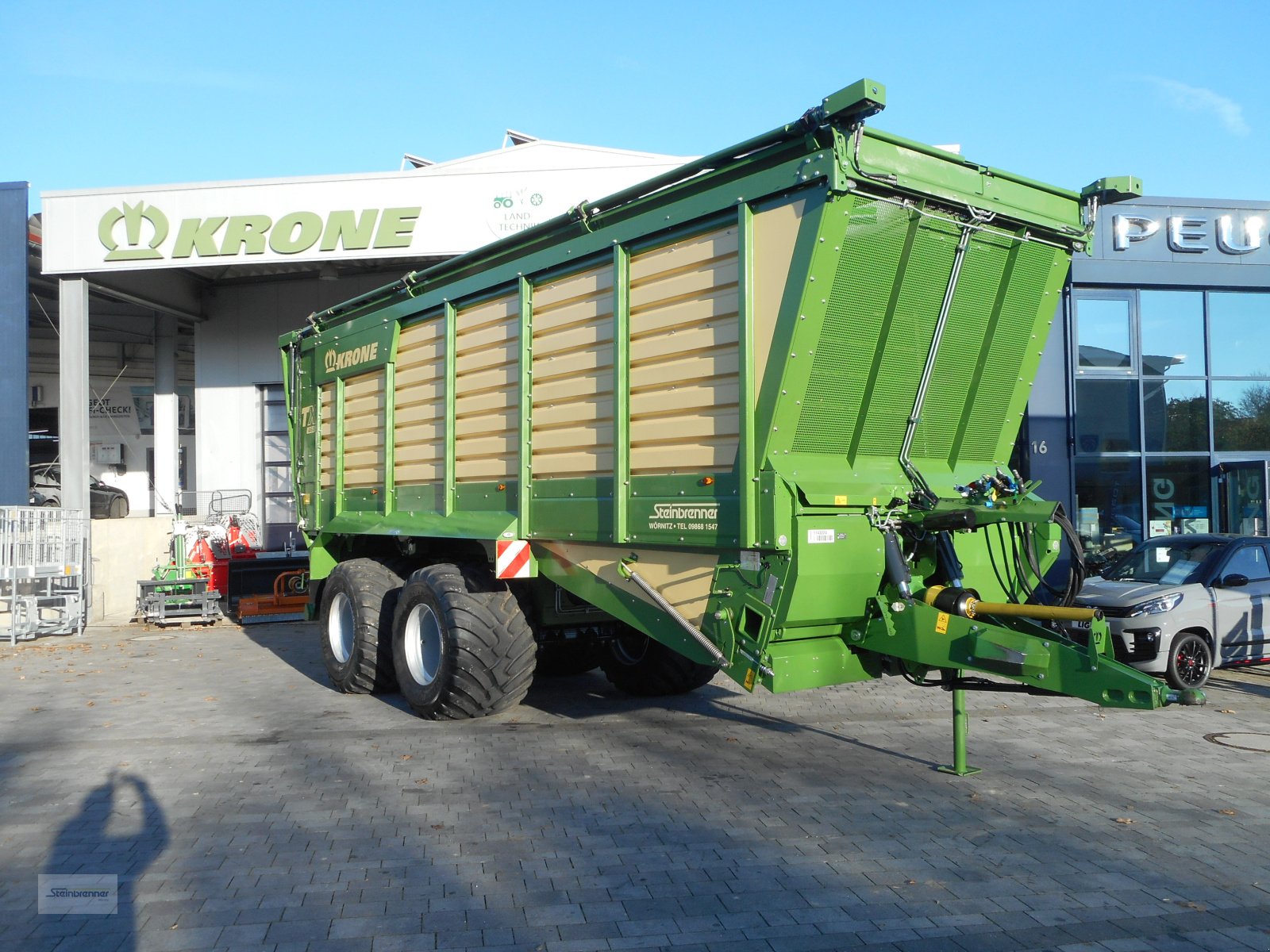 Häcksel Transportwagen a típus Krone TX 460 GL, Gebrauchtmaschine ekkor: Wörnitz (Kép 19)