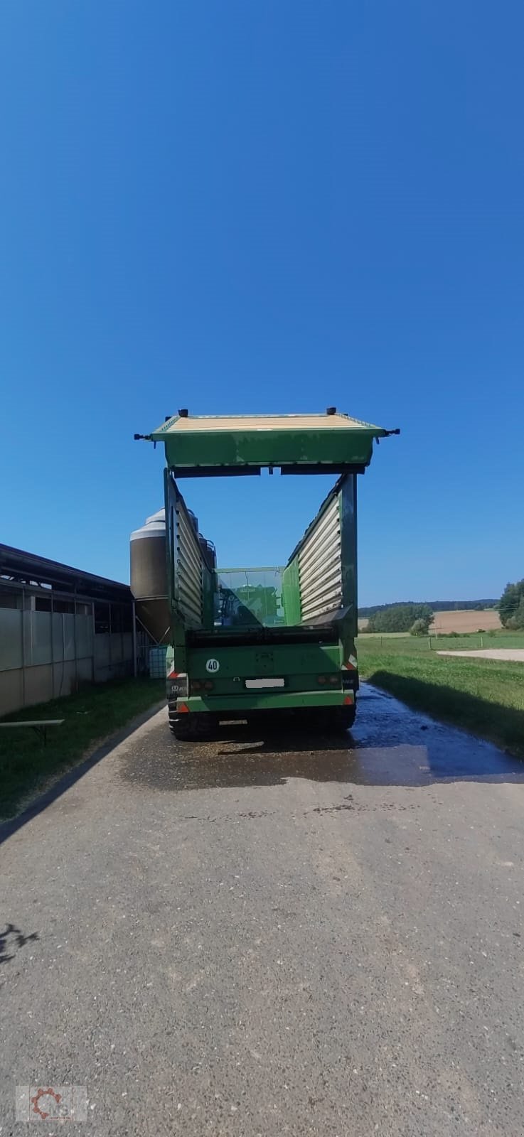 Häcksel Transportwagen des Typs Krone TX 460 Häcksel Transportwagen Zwangslenkung Kratzboden, Gebrauchtmaschine in Tiefenbach (Bild 20)