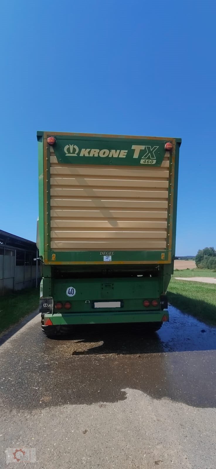 Häcksel Transportwagen des Typs Krone TX 460 Häcksel Transportwagen Zwangslenkung Kratzboden, Gebrauchtmaschine in Tiefenbach (Bild 26)