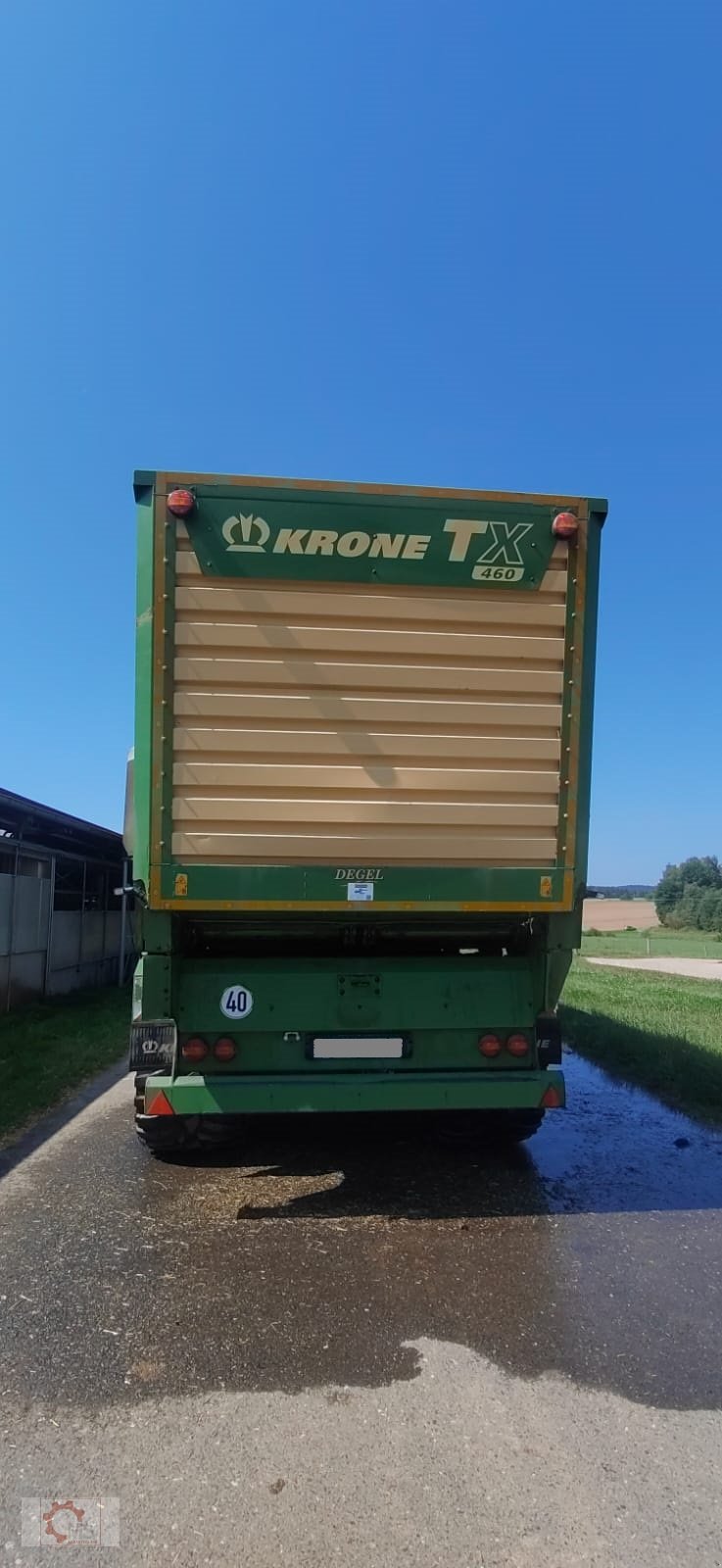 Häcksel Transportwagen des Typs Krone TX 460 Häcksel Transportwagen Zwangslenkung Kratzboden, Gebrauchtmaschine in Tiefenbach (Bild 27)