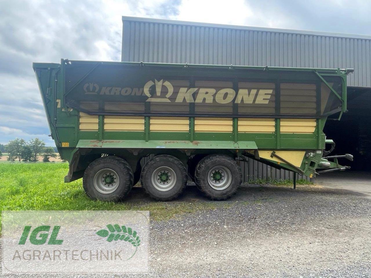 Häcksel Transportwagen от тип Krone TX 460 Tridem, Gebrauchtmaschine в Nabburg (Снимка 1)