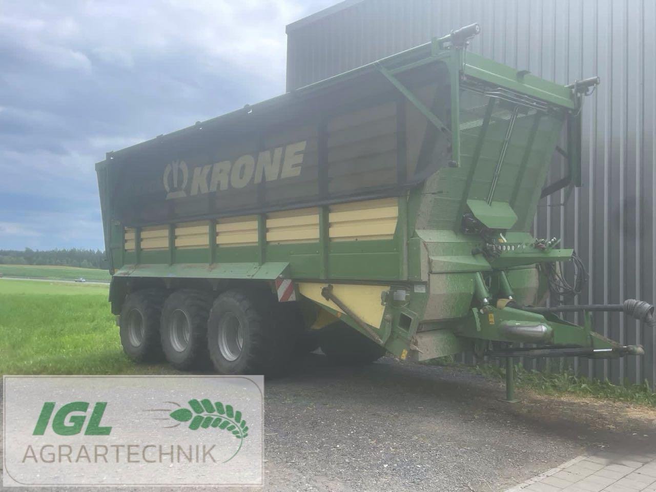 Häcksel Transportwagen tip Krone TX 460 Tridem, Gebrauchtmaschine in Nabburg (Poză 2)