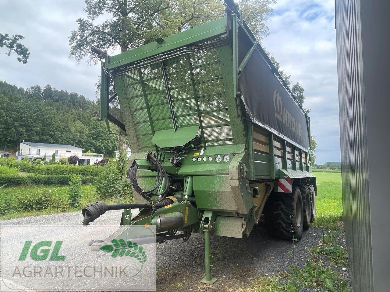 Häcksel Transportwagen typu Krone TX 460 Tridem, Gebrauchtmaschine w Nabburg (Zdjęcie 4)