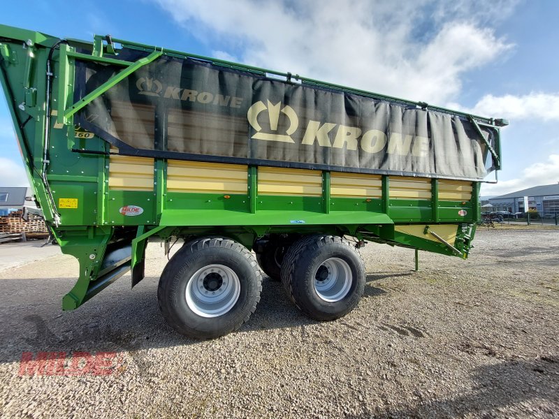 Häcksel Transportwagen typu Krone TX 460, Neumaschine v Creußen