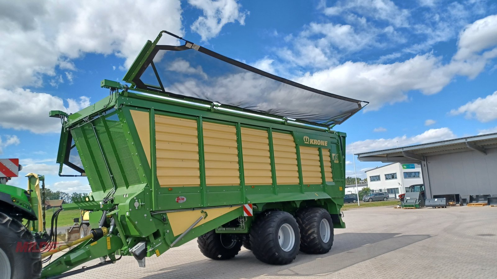 Häcksel Transportwagen van het type Krone TX 460, Neumaschine in Creußen (Foto 3)