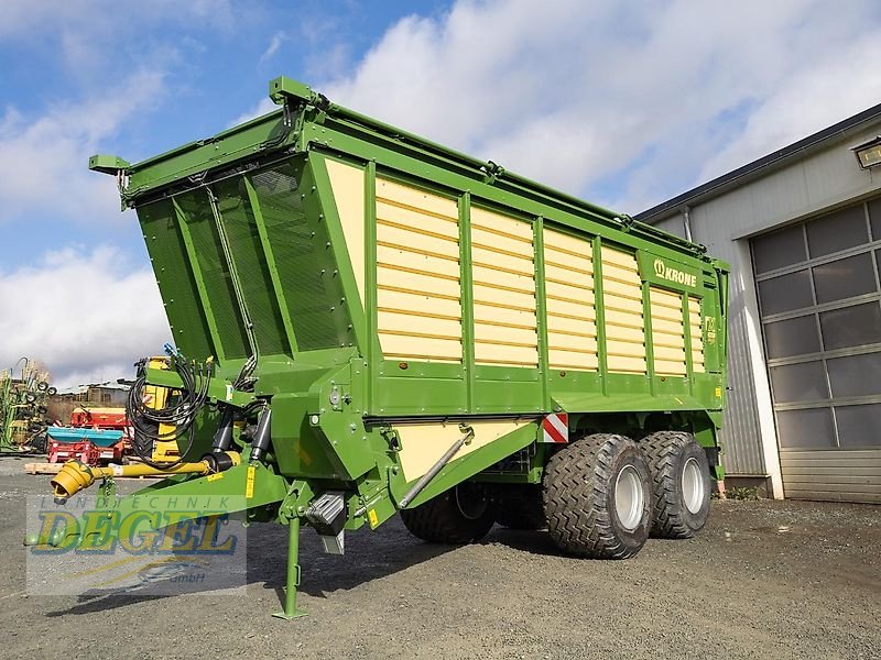 Häcksel Transportwagen typu Krone TX 460, Vorführmaschine v Feilitzsch (Obrázek 8)