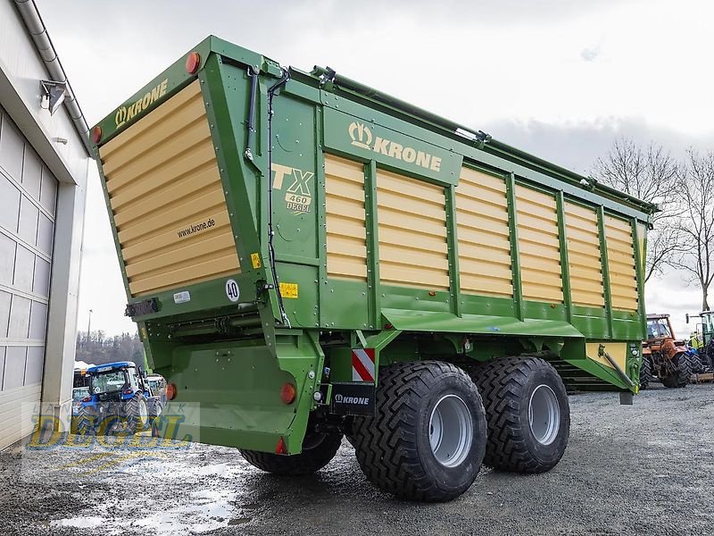 Häcksel Transportwagen del tipo Krone TX 460, Vorführmaschine en Feilitzsch (Imagen 11)