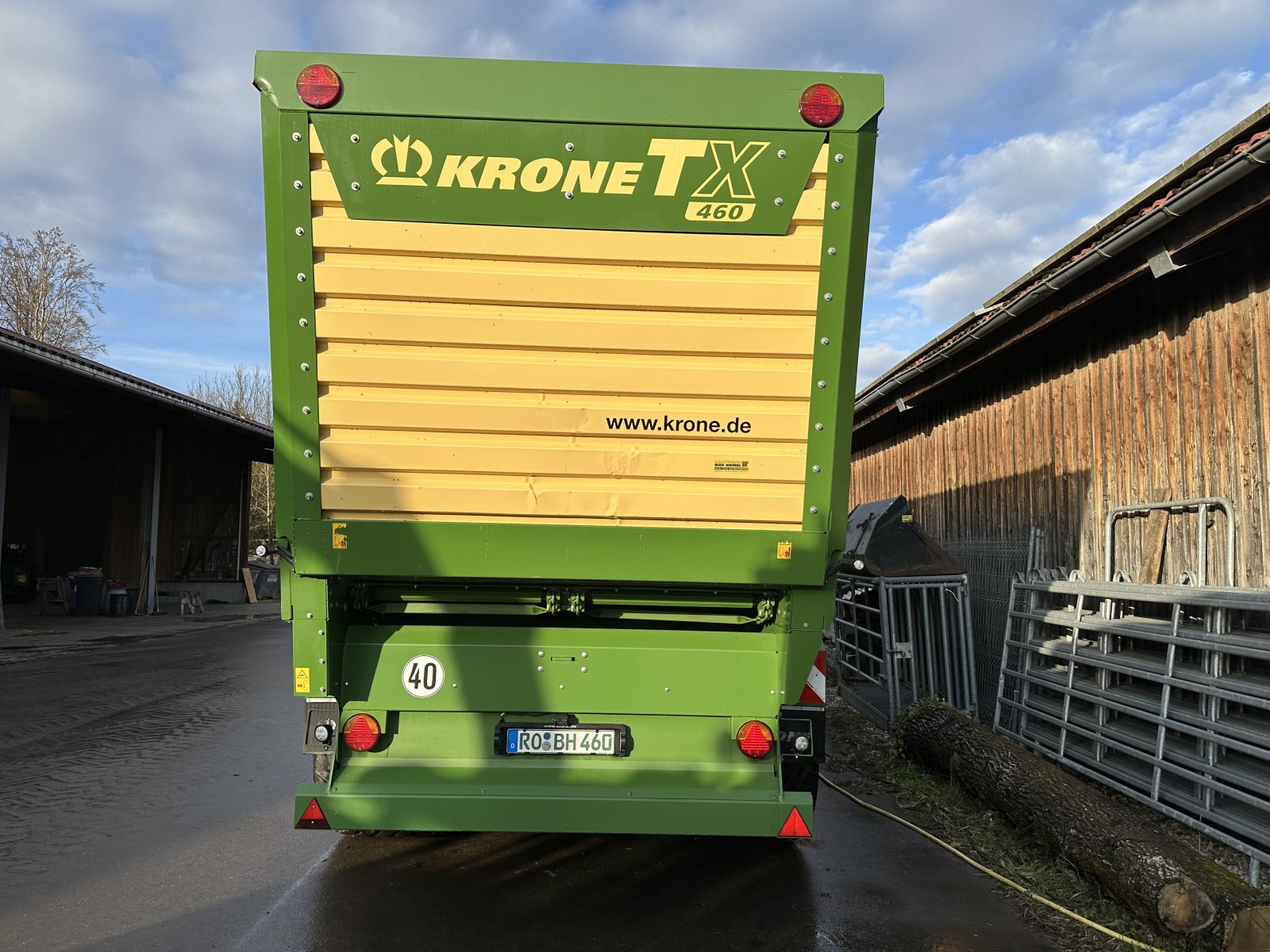 Häcksel Transportwagen del tipo Krone TX 460, Gebrauchtmaschine en Feldkirchen - Westerham (Imagen 4)