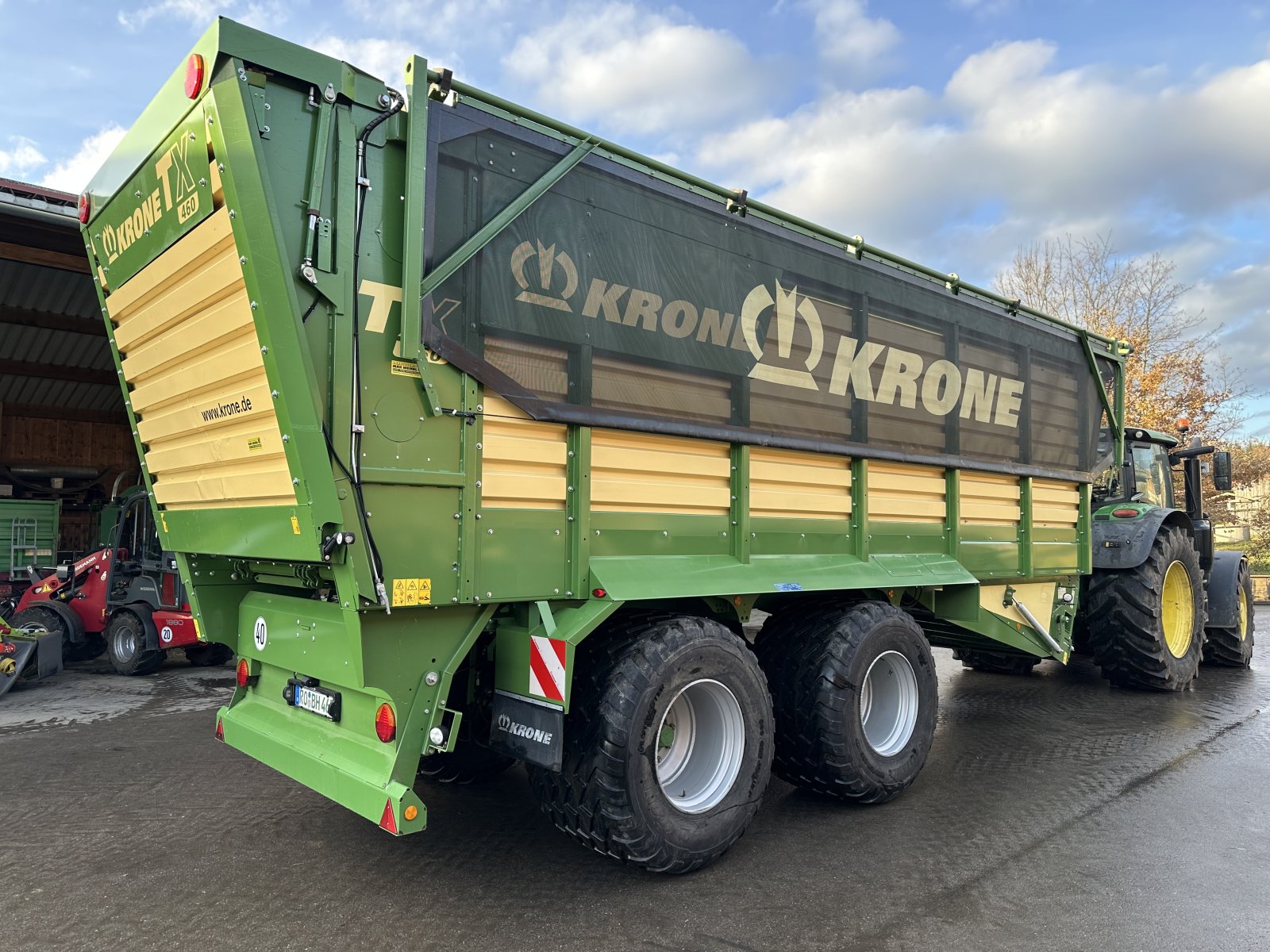 Häcksel Transportwagen del tipo Krone TX 460, Gebrauchtmaschine en Feldkirchen - Westerham (Imagen 7)