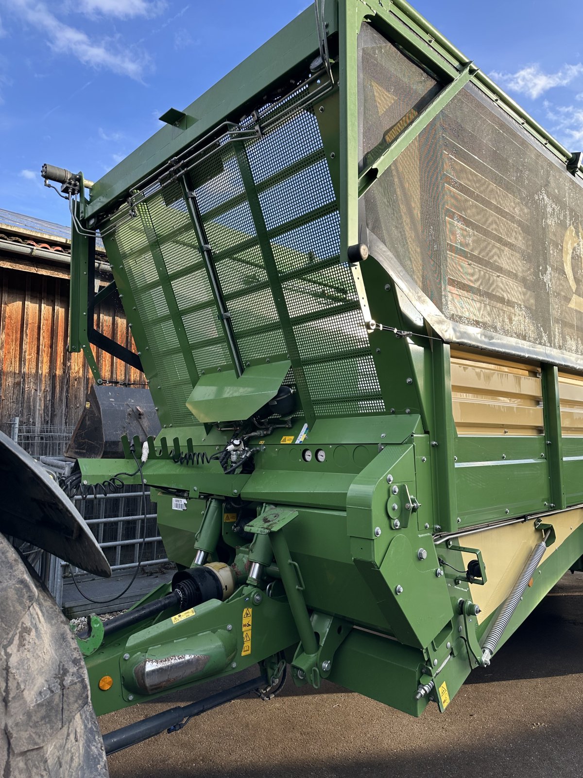 Häcksel Transportwagen del tipo Krone TX 460, Gebrauchtmaschine en Feldkirchen - Westerham (Imagen 8)