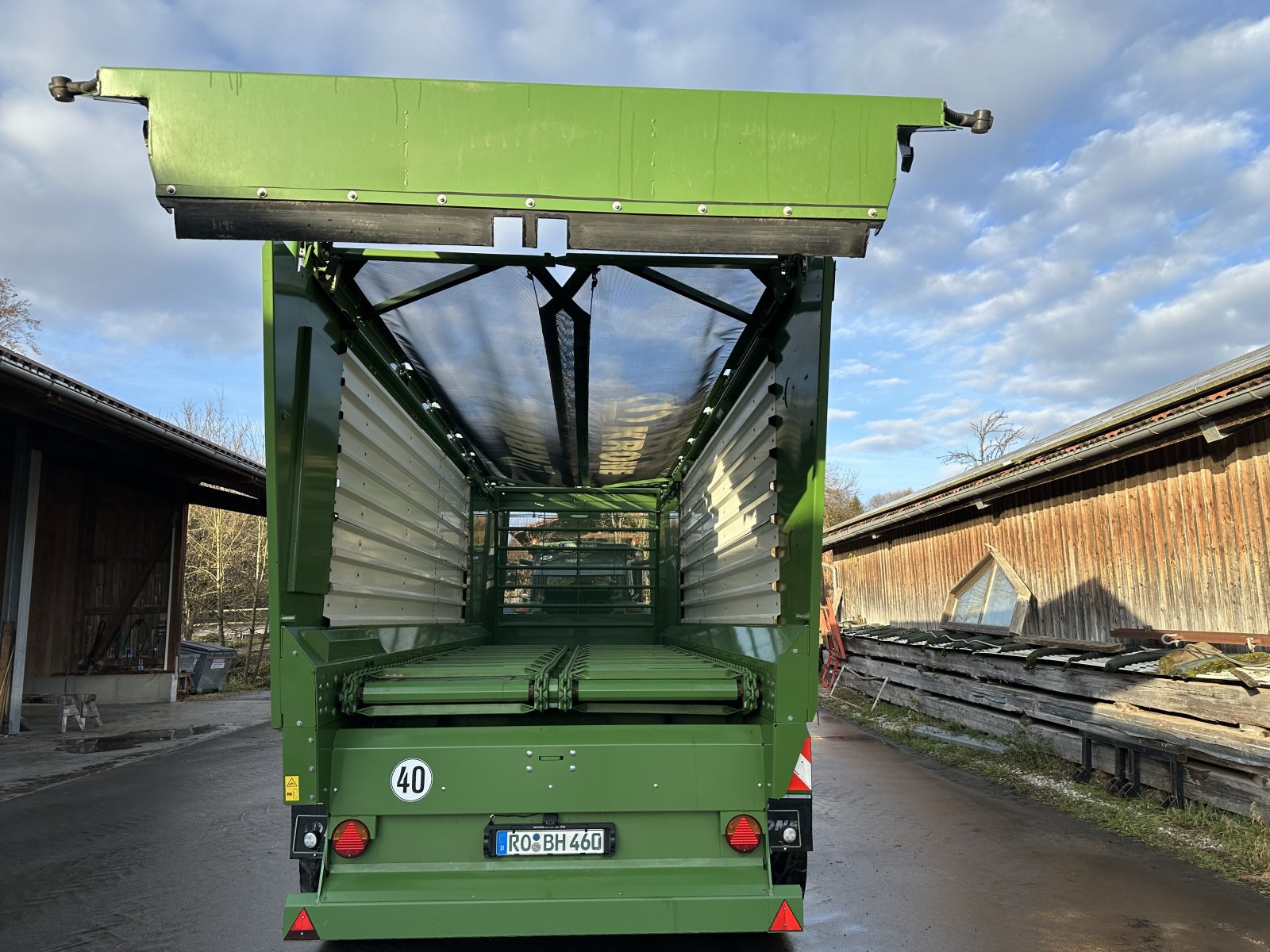 Häcksel Transportwagen del tipo Krone TX 460, Gebrauchtmaschine en Feldkirchen - Westerham (Imagen 9)