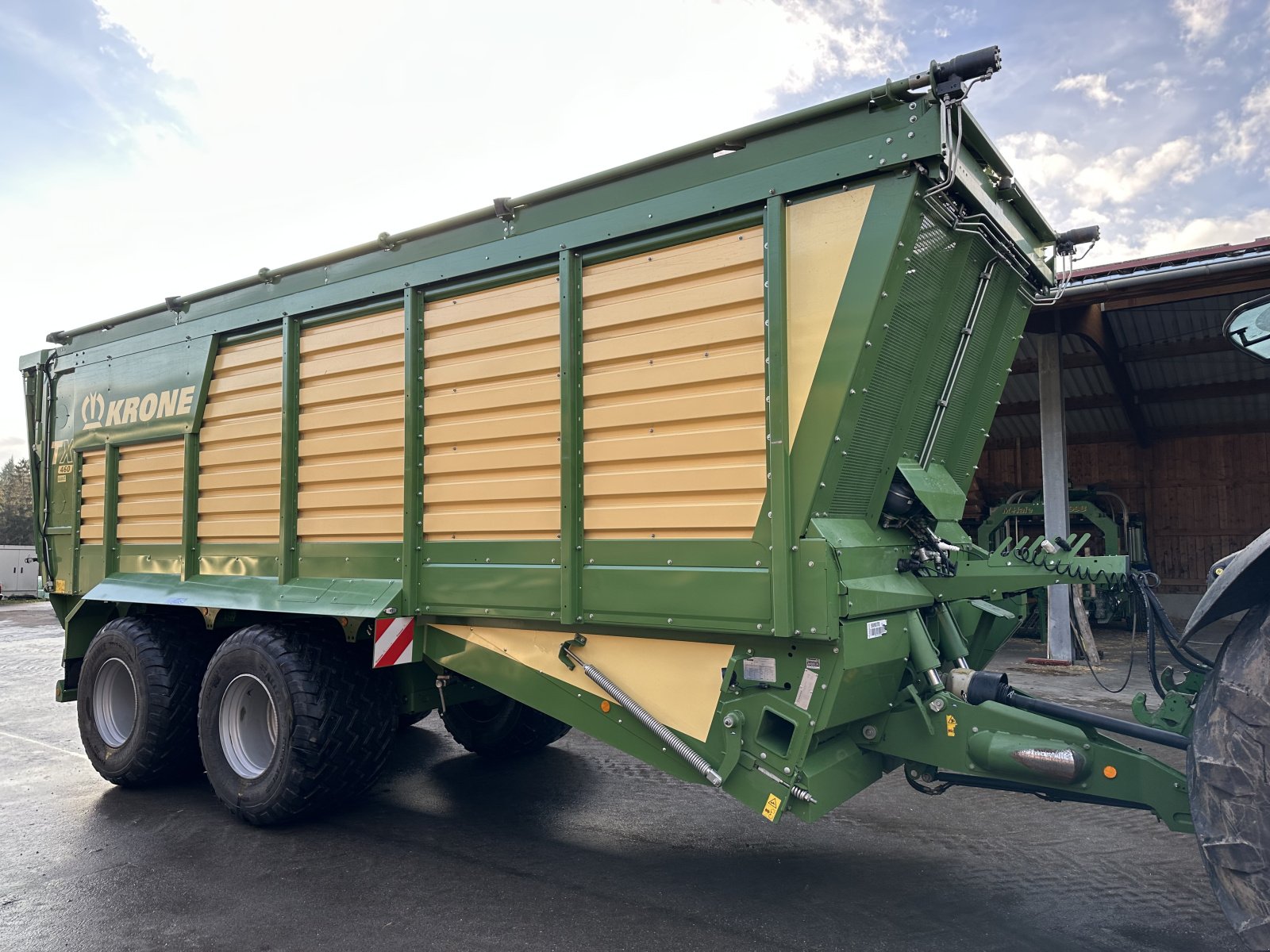 Häcksel Transportwagen del tipo Krone TX 460, Gebrauchtmaschine en Feldkirchen - Westerham (Imagen 20)