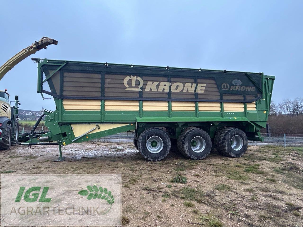 Häcksel Transportwagen от тип Krone TX 560, Gebrauchtmaschine в Nabburg (Снимка 3)