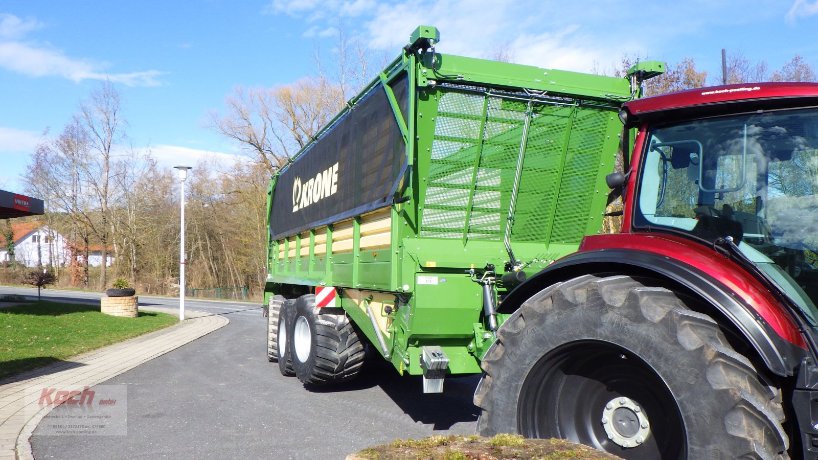 Häcksel Transportwagen του τύπου Krone TX 560, Neumaschine σε Neumarkt / Pölling (Φωτογραφία 3)