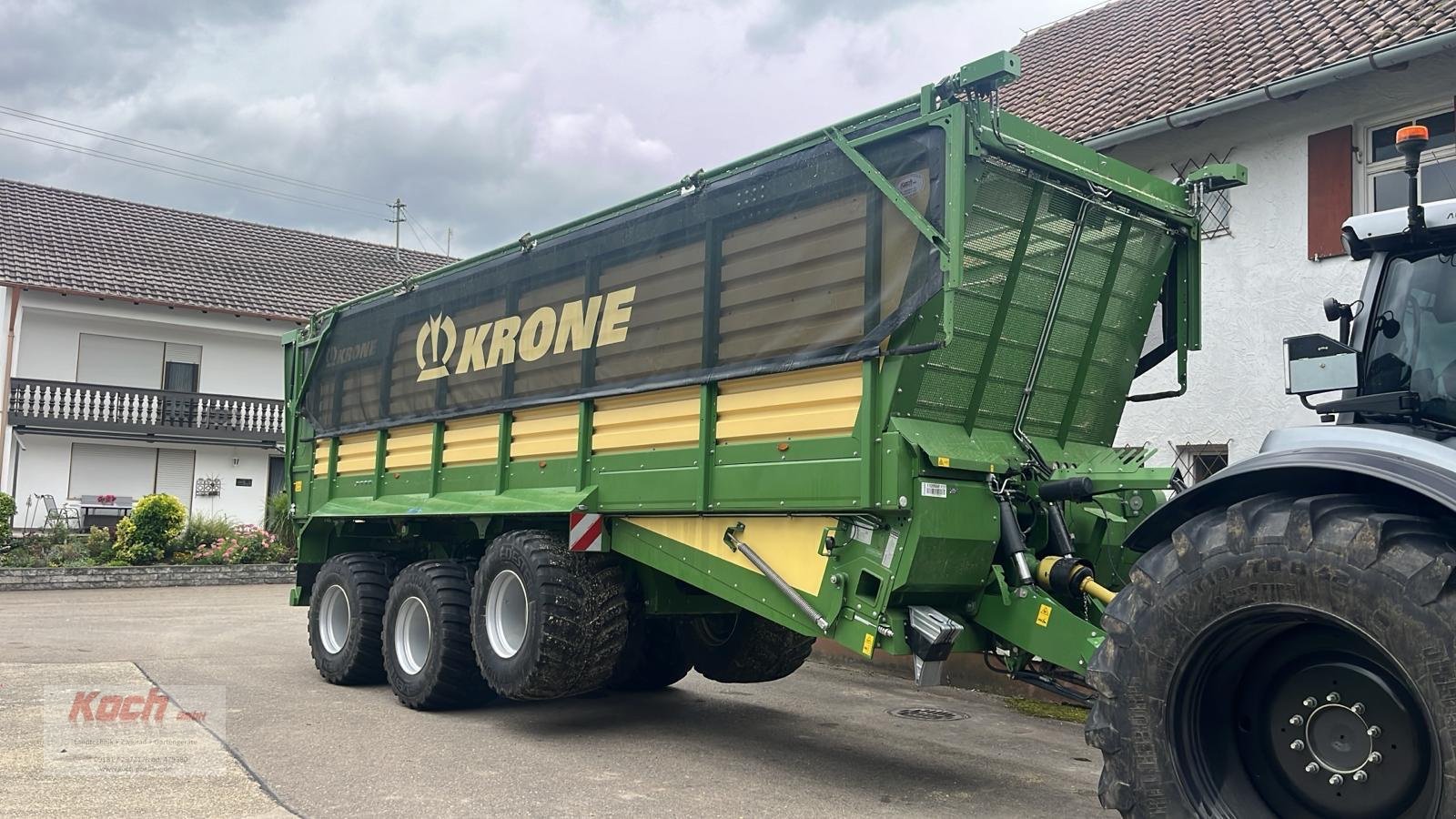 Häcksel Transportwagen des Typs Krone TX 560, Gebrauchtmaschine in Neumarkt / Pölling (Bild 1)