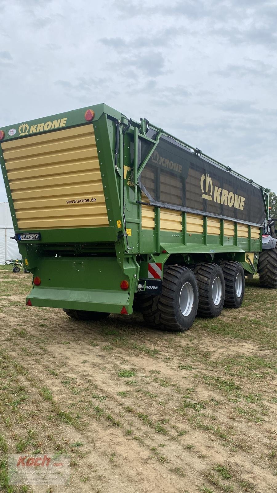 Häcksel Transportwagen del tipo Krone TX 560, Gebrauchtmaschine In Neumarkt / Pölling (Immagine 2)