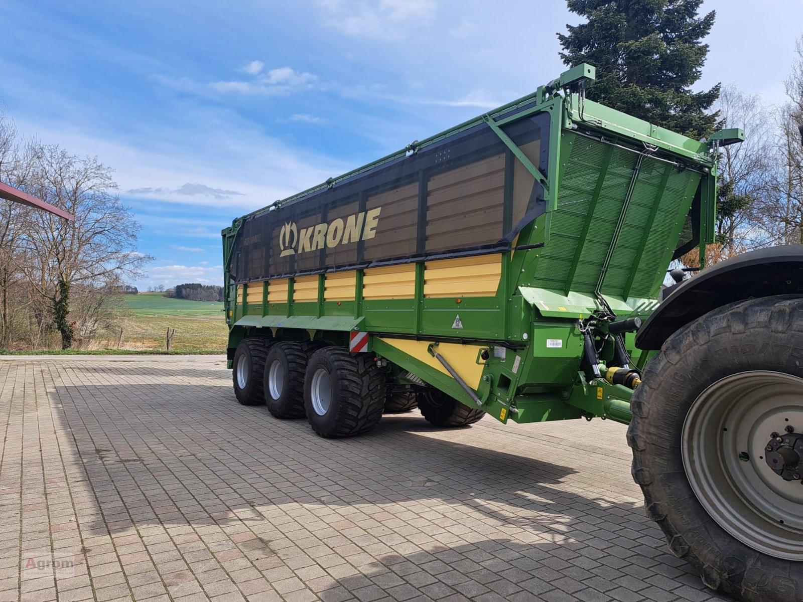 Häcksel Transportwagen typu Krone TX560, Neumaschine v Riedhausen (Obrázek 2)