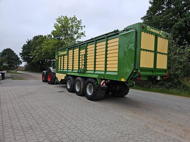 Häcksel Transportwagen a típus Krone ZX 560 GD mit Abdeckung, Gebrauchtmaschine ekkor: Honigsee (Kép 10)