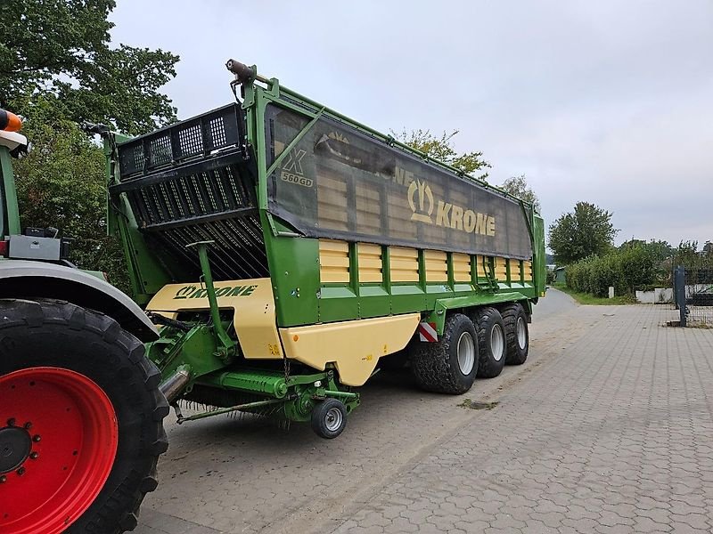 Häcksel Transportwagen типа Krone ZX 560 GD mit Abdeckung, Gebrauchtmaschine в Honigsee (Фотография 2)