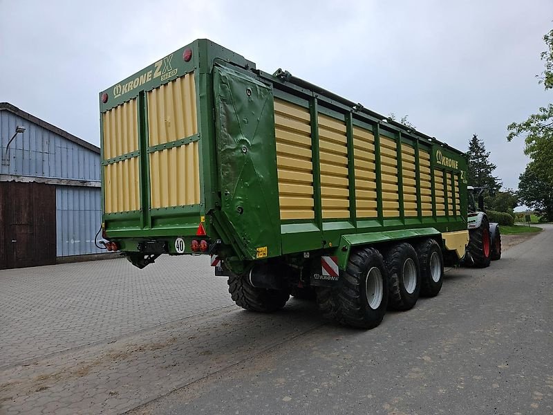 Häcksel Transportwagen a típus Krone ZX 560 GD mit Abdeckung, Gebrauchtmaschine ekkor: Honigsee (Kép 12)