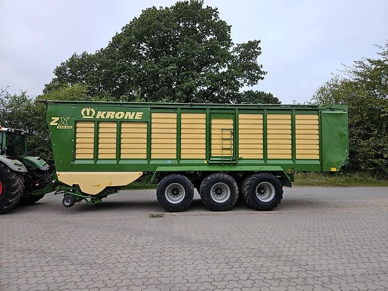 Häcksel Transportwagen del tipo Krone ZX 560 GD mit Abdeckung, Gebrauchtmaschine en Honigsee (Imagen 9)