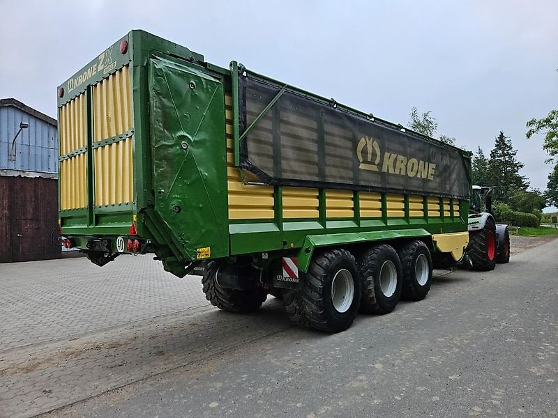 Häcksel Transportwagen del tipo Krone ZX 560 GD mit Abdeckung, Gebrauchtmaschine en Honigsee (Imagen 4)