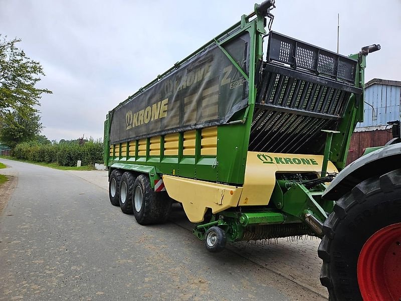 Häcksel Transportwagen of the type Krone ZX 560 GD mit Abdeckung, Gebrauchtmaschine in Honigsee (Picture 7)