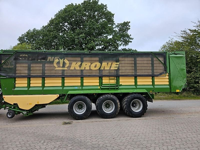 Häcksel Transportwagen a típus Krone ZX 560 GD mit Abdeckung, Gebrauchtmaschine ekkor: Honigsee (Kép 1)