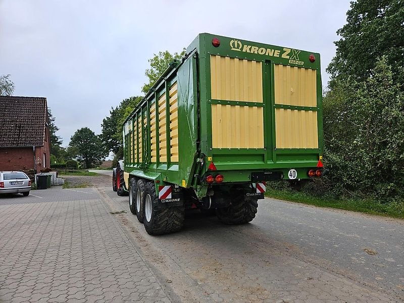 Häcksel Transportwagen del tipo Krone ZX 560 GD mit Abdeckung, Gebrauchtmaschine en Honigsee (Imagen 11)