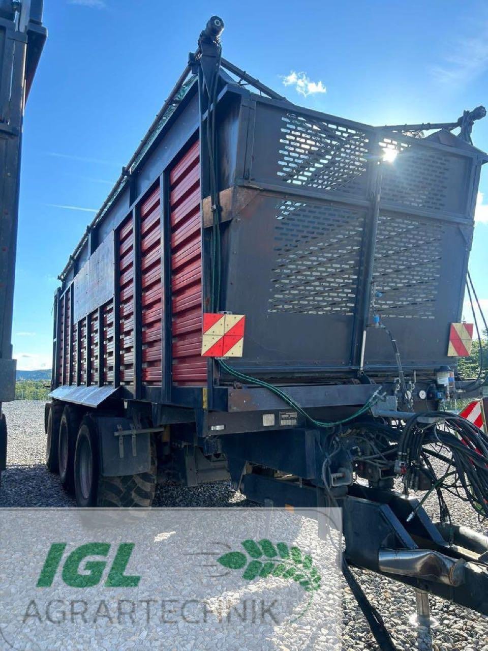 Häcksel Transportwagen a típus Kverneland 6664, Gebrauchtmaschine ekkor: Nabburg (Kép 3)