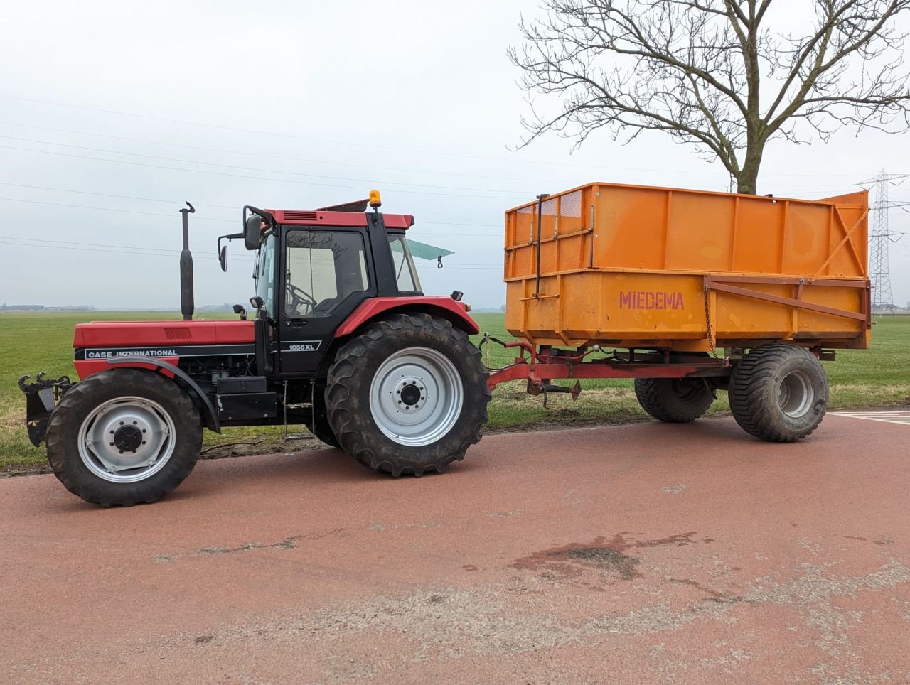 Häcksel Transportwagen typu Miedema Enkelas kieper, Gebrauchtmaschine w Geffen (Zdjęcie 3)