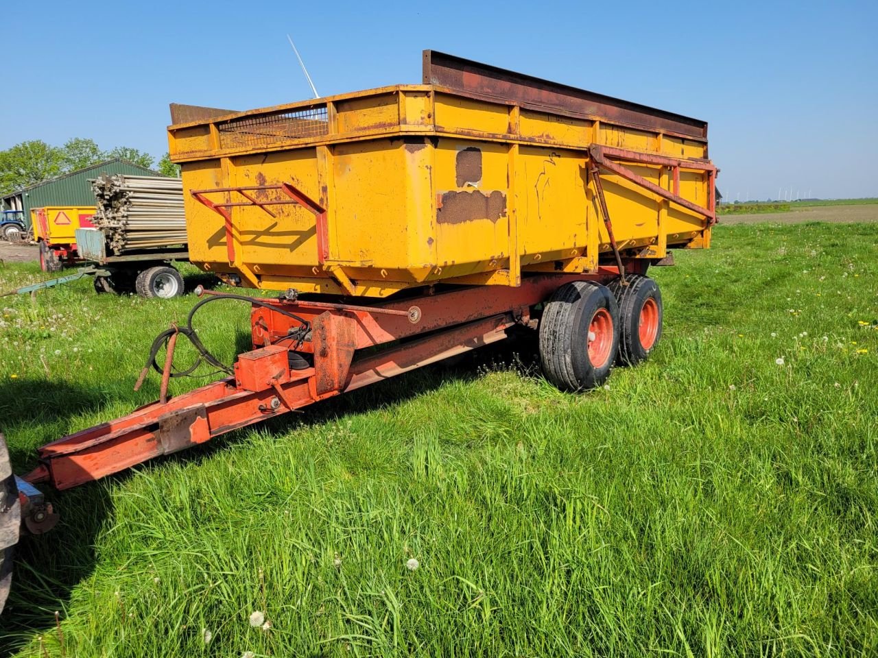 Häcksel Transportwagen Türe ait Miedema HST 100, Gebrauchtmaschine içinde Oudenbosch (resim 1)