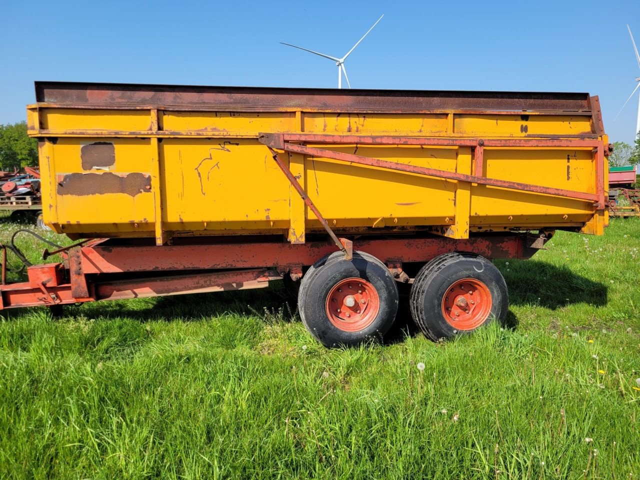 Häcksel Transportwagen Türe ait Miedema HST 100, Gebrauchtmaschine içinde Oudenbosch (resim 2)