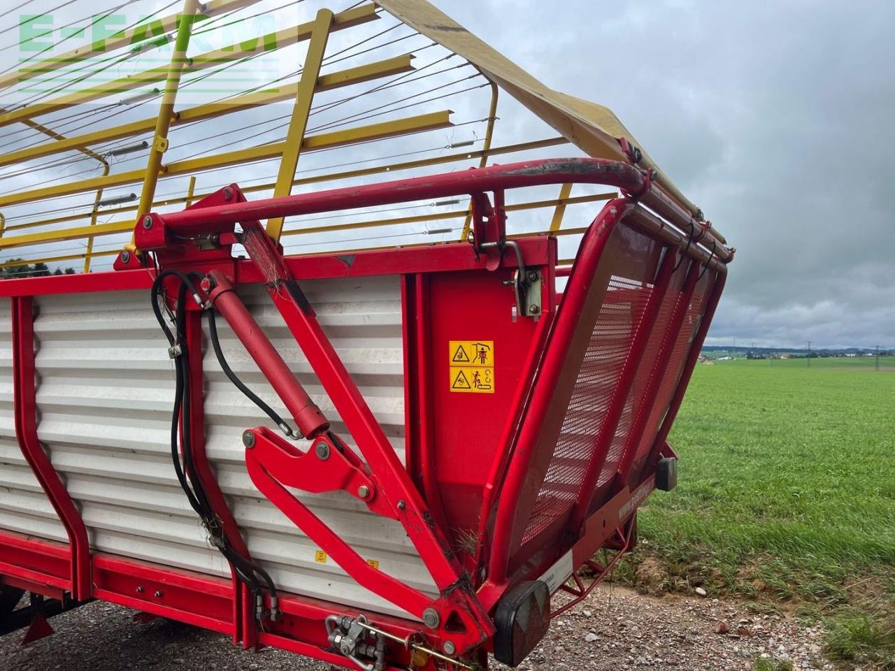 Häcksel Transportwagen tipa Pöttinger Euroboss 370H, Gebrauchtmaschine u REDLHAM (Slika 5)