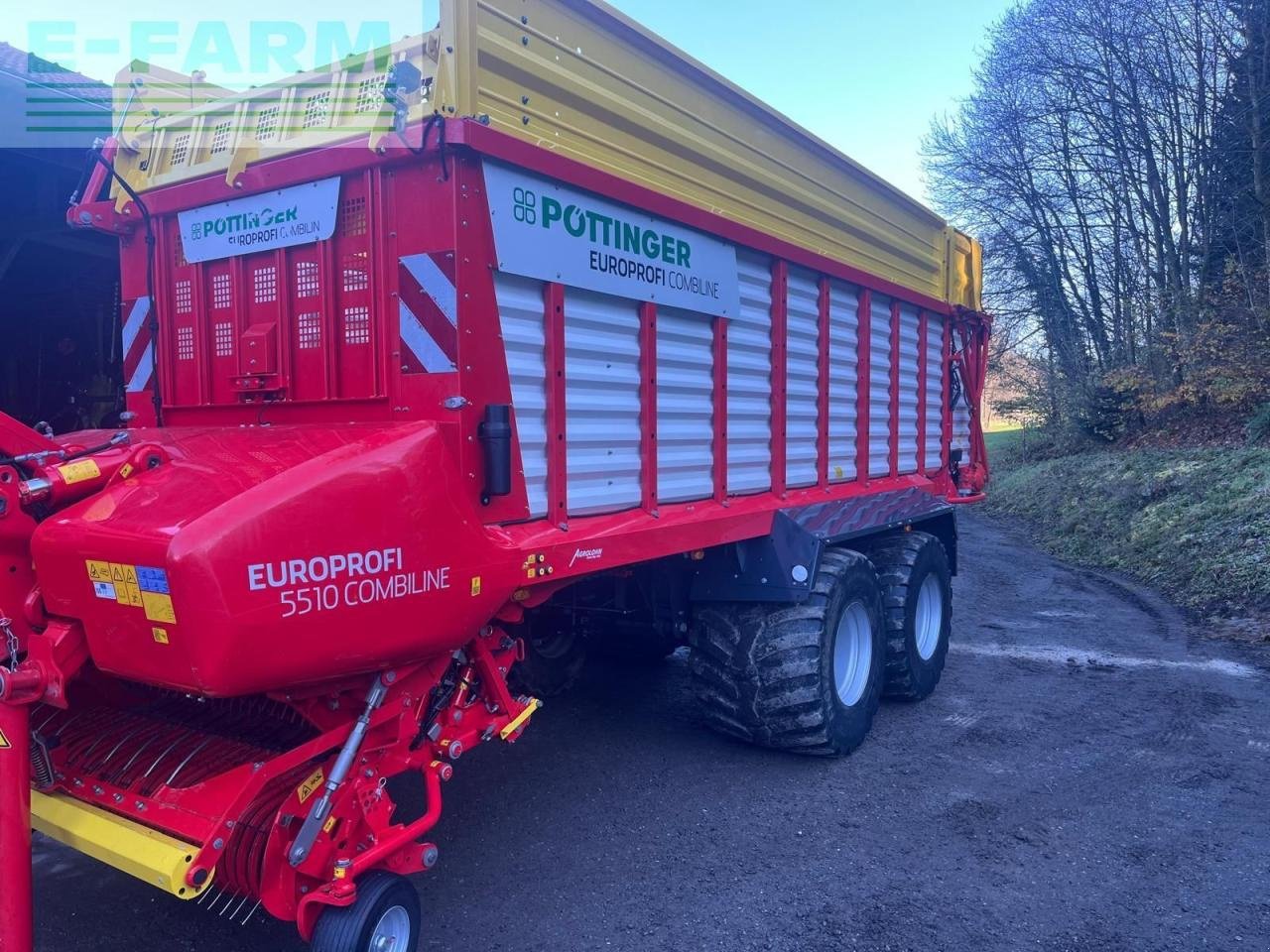 Häcksel Transportwagen typu Pöttinger europrofi, Gebrauchtmaschine v NEUKIRCHEN V. WALD (Obrázek 1)