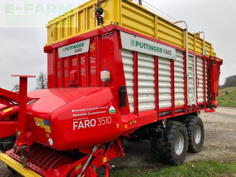 Häcksel Transportwagen типа Pöttinger Faro 3510 D, Gebrauchtmaschine в REDLHAM