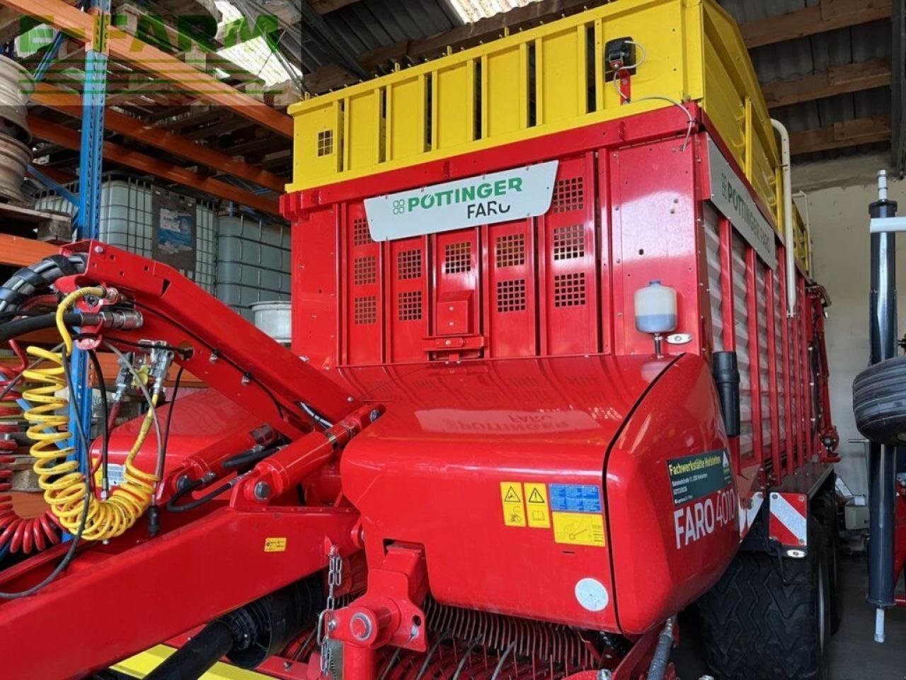 Häcksel Transportwagen van het type Pöttinger faro 4010 l, Gebrauchtmaschine in ST. PÖLTEN (Foto 2)