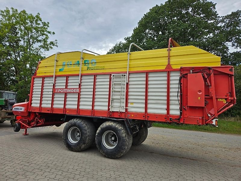 Häcksel Transportwagen a típus Pöttinger Jumbo 6600 mit Dosierwalzen "wenig gelaufen", Gebrauchtmaschine ekkor: Honigsee (Kép 8)