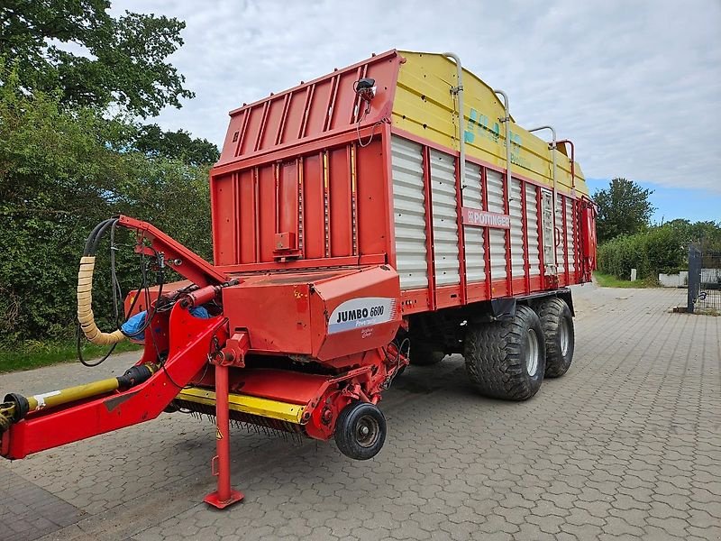 Häcksel Transportwagen del tipo Pöttinger Jumbo 6600 mit Dosierwalzen "wenig gelaufen", Gebrauchtmaschine en Honigsee (Imagen 11)