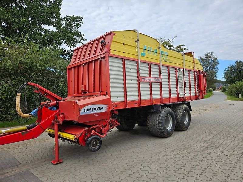 Häcksel Transportwagen des Typs Pöttinger Jumbo 6600 mit Dosierwalzen "wenig gelaufen", Gebrauchtmaschine in Honigsee (Bild 10)