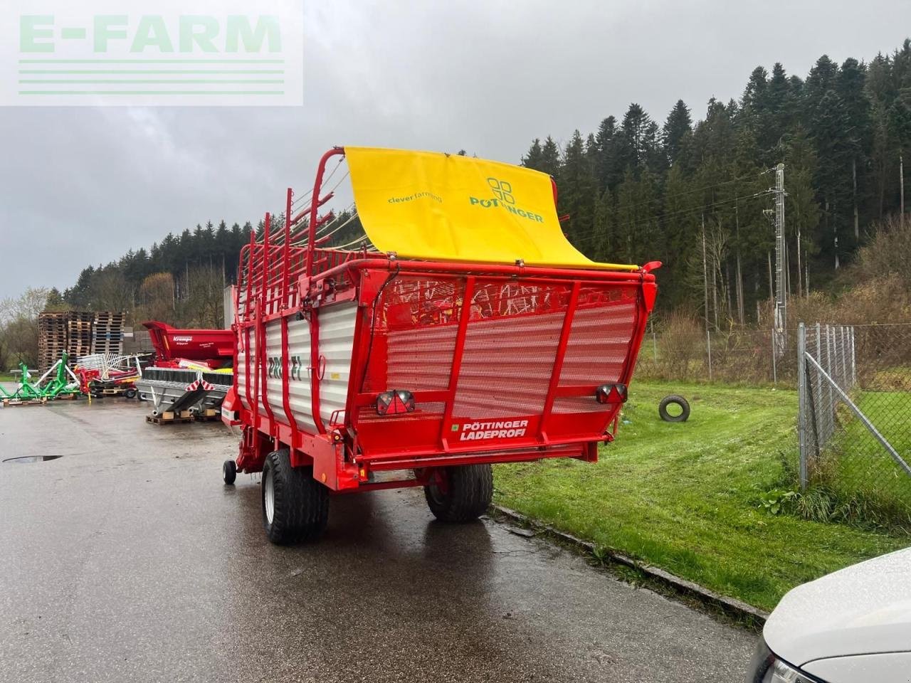 Häcksel Transportwagen от тип Pöttinger Ladeprofi 2, Gebrauchtmaschine в REDLHAM (Снимка 3)