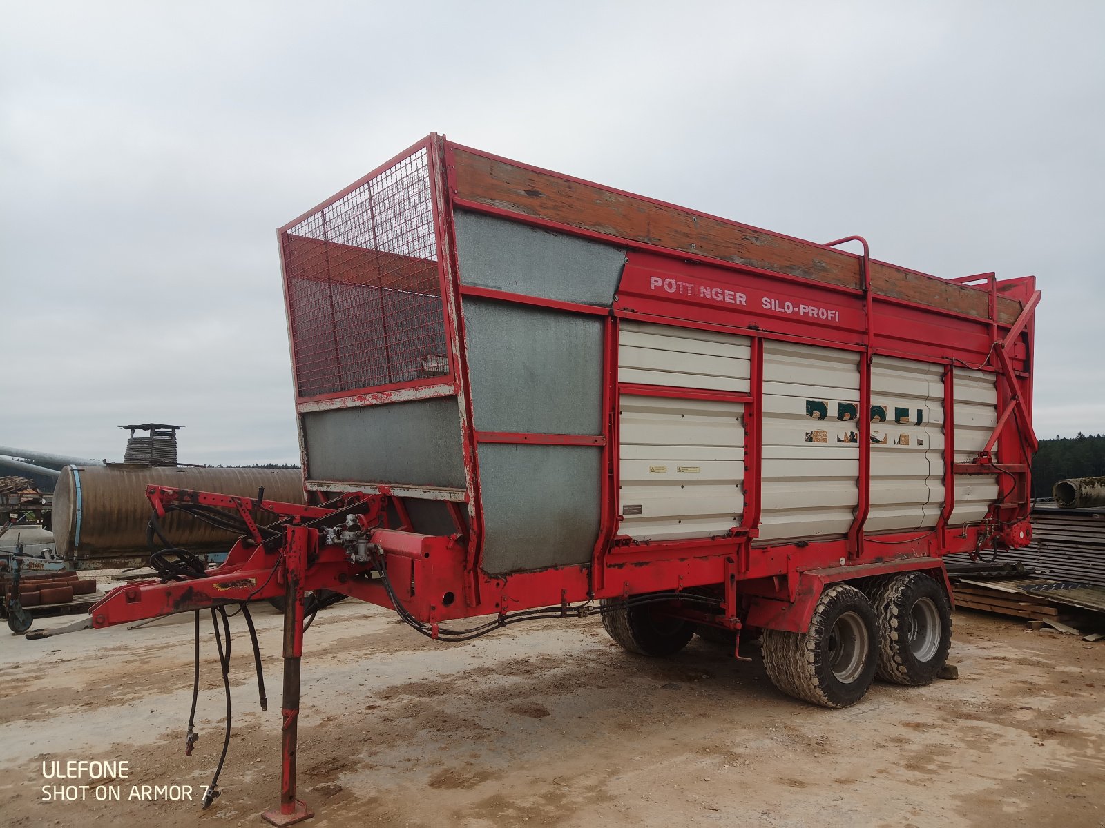 Häcksel Transportwagen от тип Pöttinger Silo Profi, Gebrauchtmaschine в Rieden (Снимка 1)