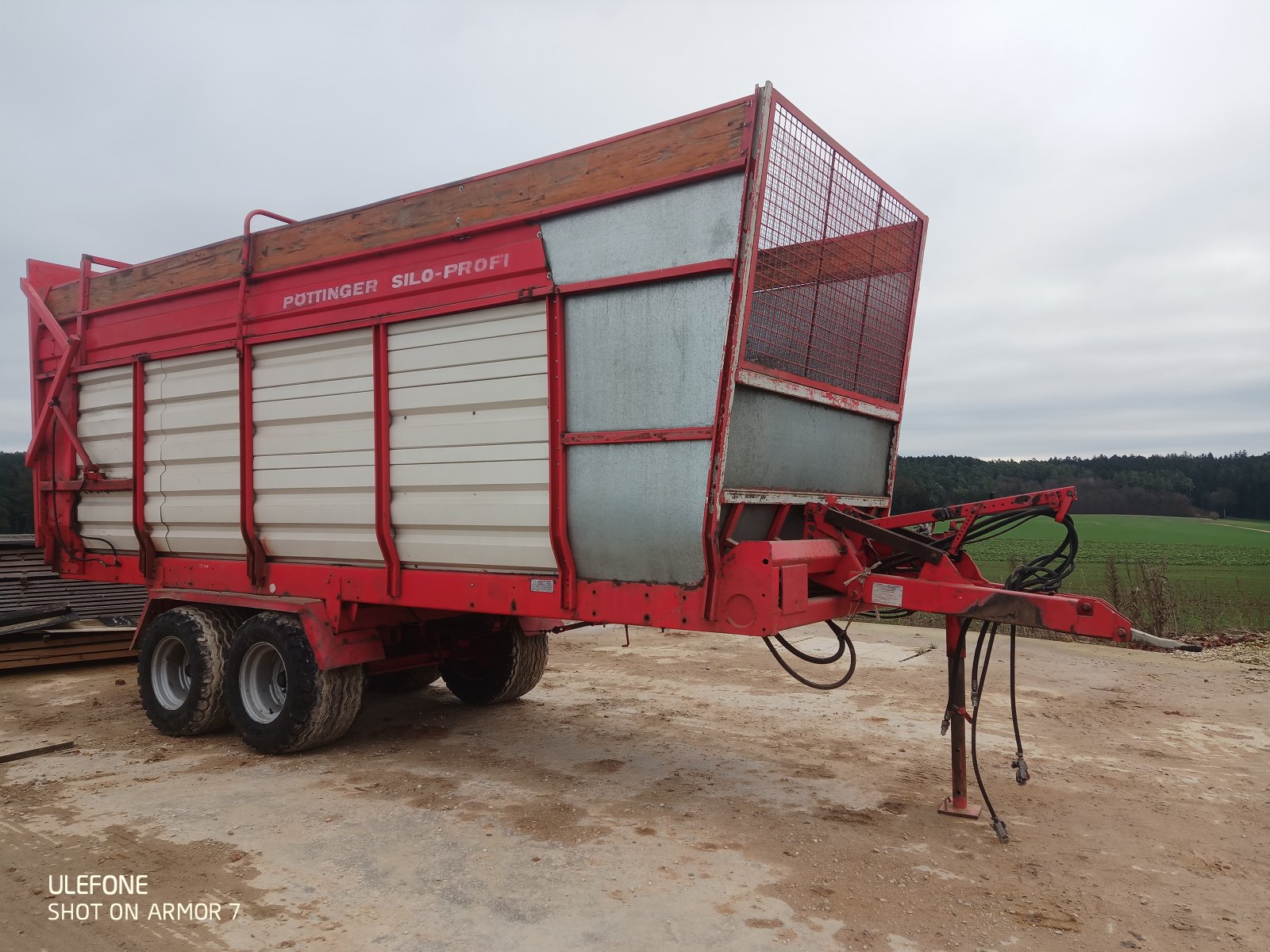 Häcksel Transportwagen от тип Pöttinger Silo Profi, Gebrauchtmaschine в Rieden (Снимка 3)