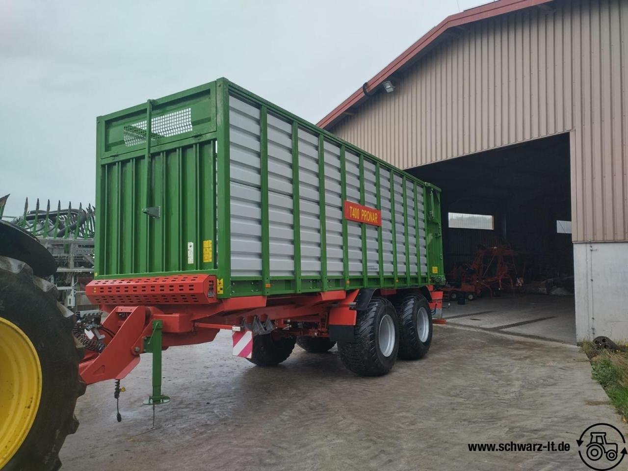 Häcksel Transportwagen del tipo PRONAR T 400, Gebrauchtmaschine en Aspach (Imagen 1)