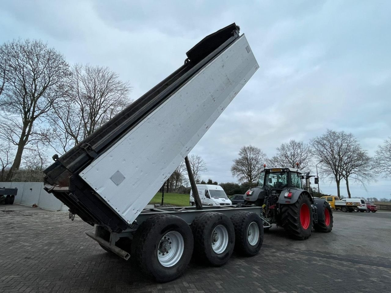 Häcksel Transportwagen типа Roagna 34 ton dumper, Gebrauchtmaschine в Vriezenveen (Фотография 8)