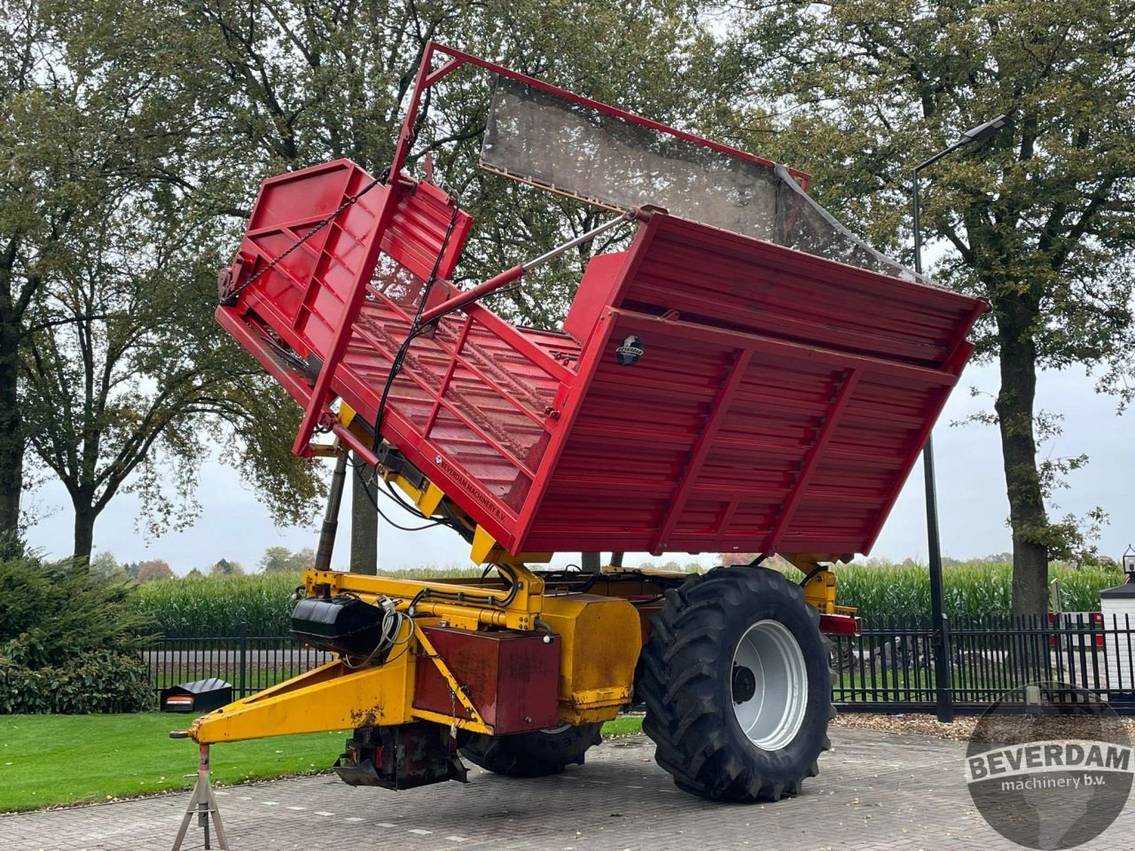 Häcksel Transportwagen des Typs Schuitemaker overlaadwagen hooglosser, Gebrauchtmaschine in Vriezenveen (Bild 3)